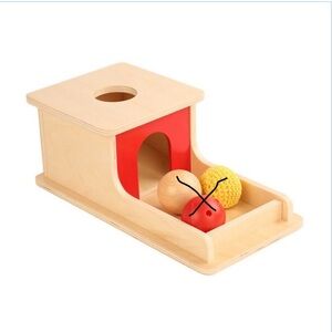 Adena Montessori Wooden Ball Drop Toy - missing balls